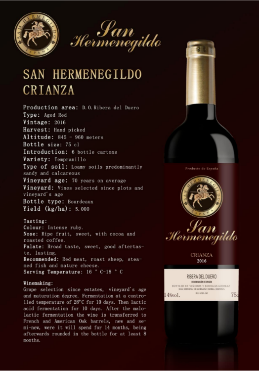 圖片 San Hermenegildo Crianza